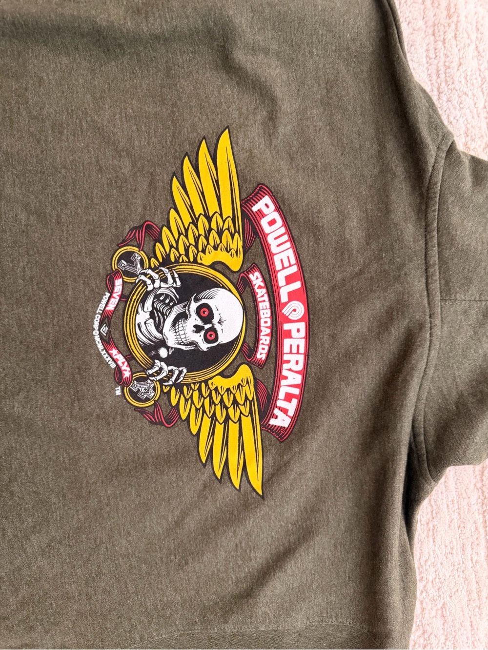 Powell Peralta skateboards hoodie sweatshirt L - Picture 6 of 7